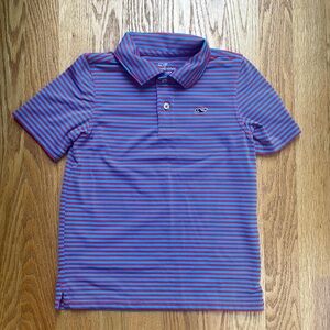 Vineyard Vines Boys Performance striped polo- size 4T